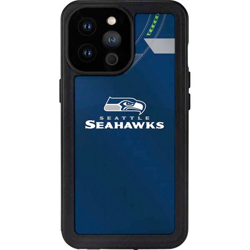 NFL Seattle Seahawks Team Jersey iPhone 14 Pro Max Waterproof Case