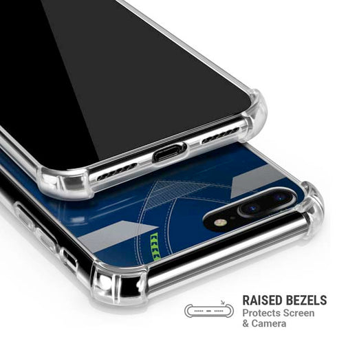 NFL Seattle Seahawks Team Jersey iPhone 7/8 Plus Clear Case