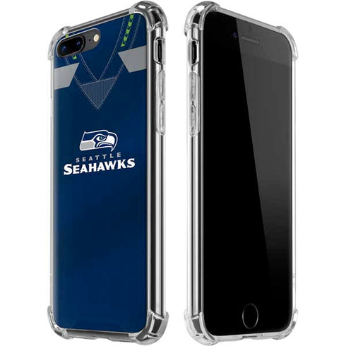 NFL Seattle Seahawks Team Jersey iPhone 7/8 Plus Clear Case