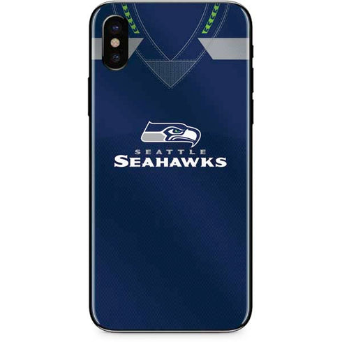 NFL Seattle Seahawks Team Jersey iPhone X Skin