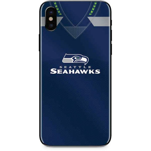 NFL Seattle Seahawks Team Jersey iPhone XS Max Skin