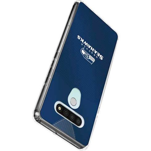 NFL Seattle Seahawks Team Jersey LG Stylo 6 Clear Case
