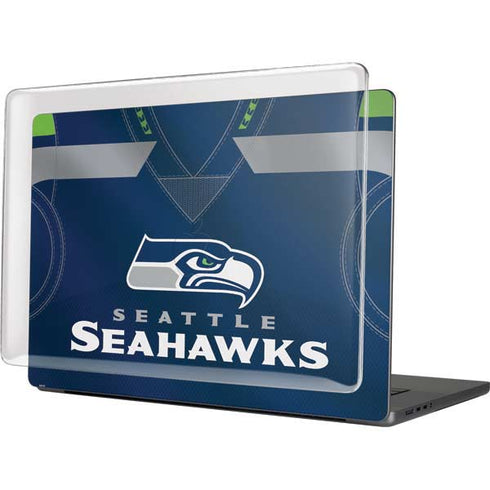 NFL Seattle Seahawks Team Jersey MacBook Pro 16in (2021-25) Case plus Skin