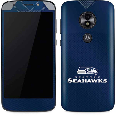 NFL Seattle Seahawks Team Jersey Moto E5 Play Skin