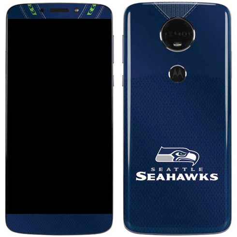 NFL Seattle Seahawks Team Jersey Moto E5 Plus Skin