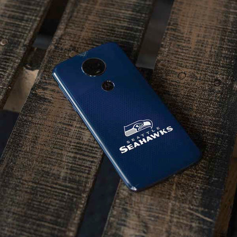 NFL Seattle Seahawks Team Jersey Moto E5 Plus Skin