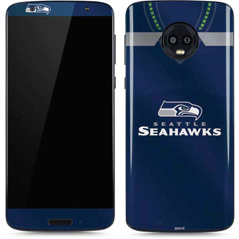 NFL Seattle Seahawks Team Jersey Moto G6 Skin