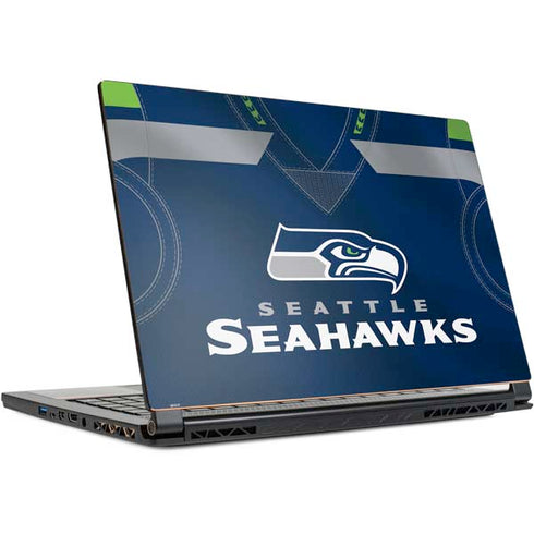 NFL Seattle Seahawks Team Jersey MSI GS65 Stealth Laptop Skin