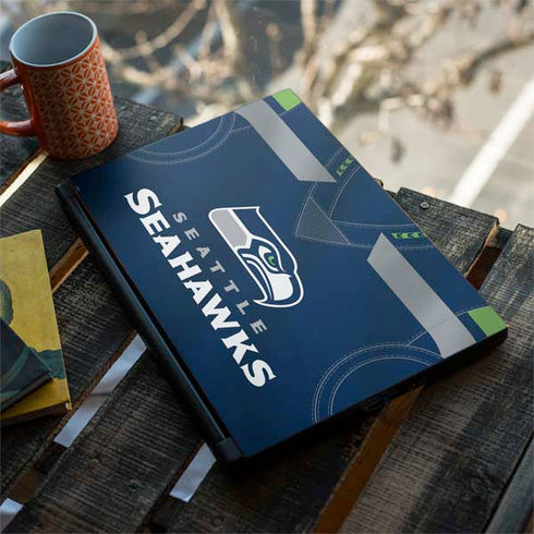 NFL Seattle Seahawks Team Jersey MSI GS65 Stealth Laptop Skin
