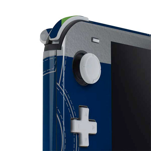 NFL Seattle Seahawks Team Jersey Nintendo Switch Lite Skin