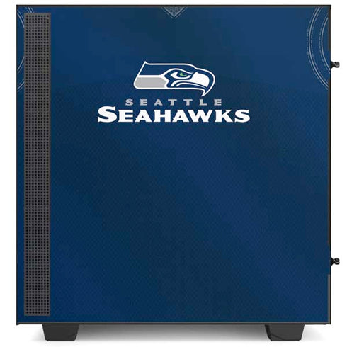 NFL Seattle Seahawks Team Jersey NZXT H510 Compact ATX Mid-Tower Case Skin