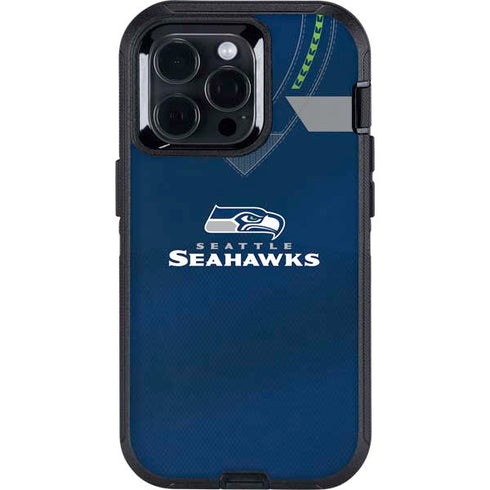 NFL Seattle Seahawks Team Jersey Otterbox Defender iPhone Skin