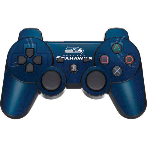 NFL Seattle Seahawks Team Jersey PS3 Dual Shock wireless controller Skin