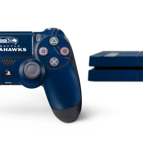 NFL Seattle Seahawks Team Jersey PS4 Console and Controller Bundle Skin