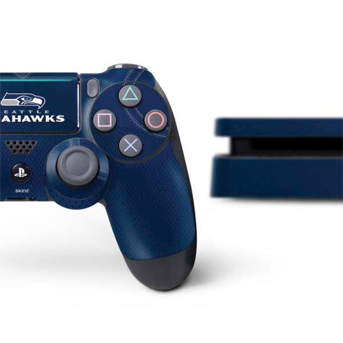NFL Seattle Seahawks Team Jersey PS4 Slim Bundle Skin