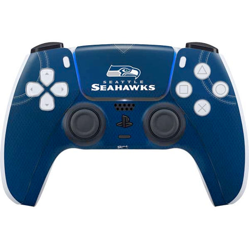 NFL Seattle Seahawks Team Jersey PS5 Controller Skin