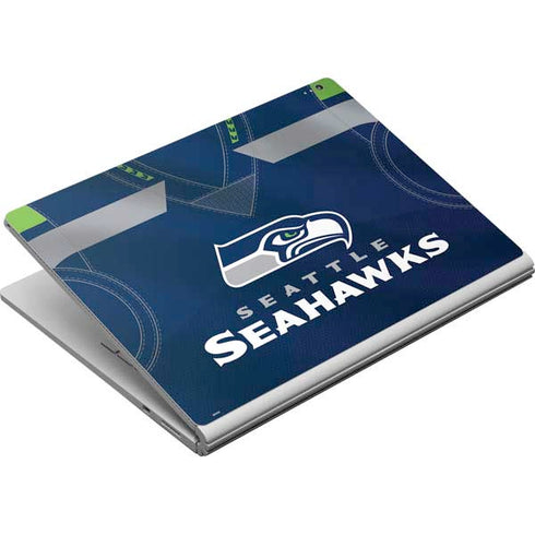 NFL Seattle Seahawks Team Jersey Surface Book Skin