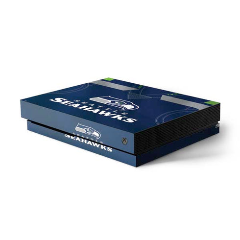NFL Seattle Seahawks Team Jersey Xbox One X Console Skin