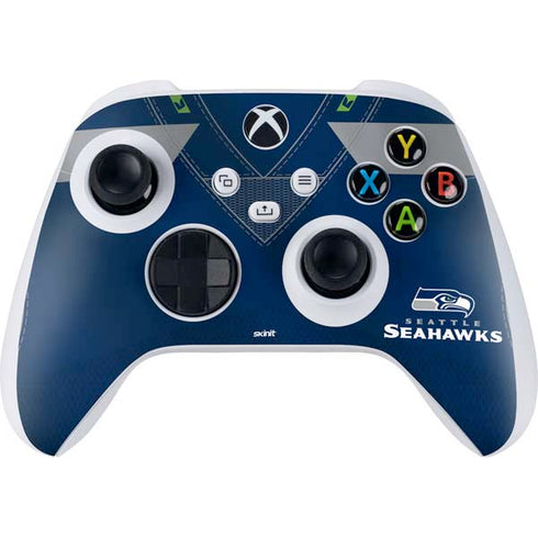 NFL Seattle Seahawks Team Jersey Xbox Series S Controller Skin