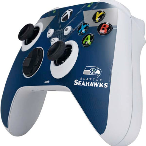 NFL Seattle Seahawks Team Jersey Xbox Series S Controller Skin