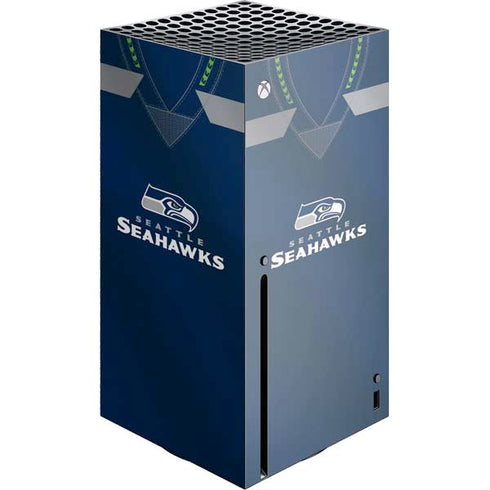 NFL Seattle Seahawks Team Jersey Xbox Series X Console Skin