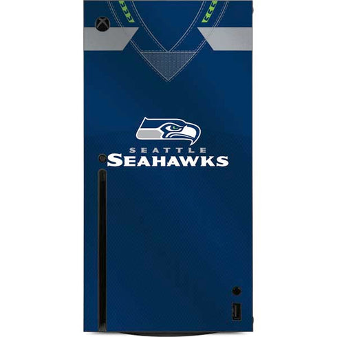 NFL Seattle Seahawks Team Jersey Xbox Series X Console Skin