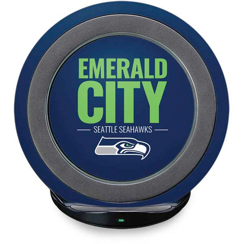 NFL Seattle Seahawks Team Motto Fast Charge Wireless Charging Stand Skin