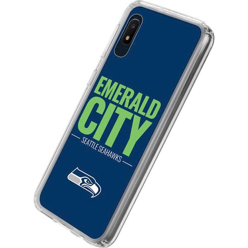 NFL Seattle Seahawks Team Motto Galaxy A10e Clear Case