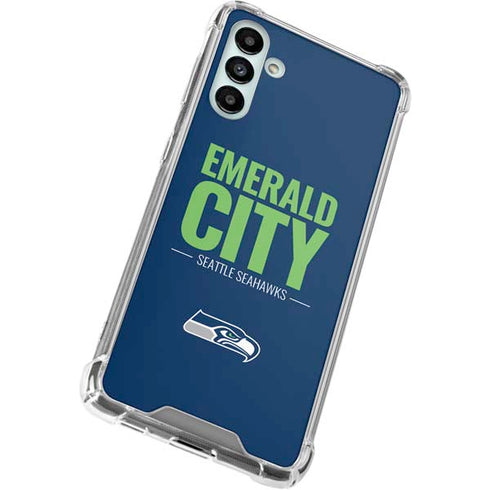NFL Seattle Seahawks Team Motto Galaxy A13 5G Clear Case