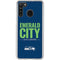 NFL Seattle Seahawks Team Motto Galaxy A21 Clear Case