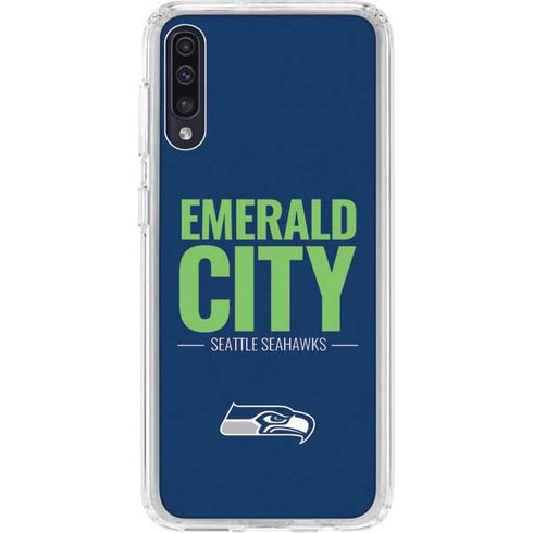 NFL Seattle Seahawks Team Motto Galaxy A50 Clear Case