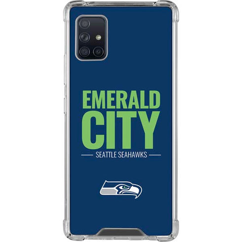 NFL Seattle Seahawks Team Motto Galaxy A51 5G Clear Case