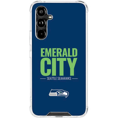 NFL Seattle Seahawks Team Motto Galaxy A54 5G Clear Case