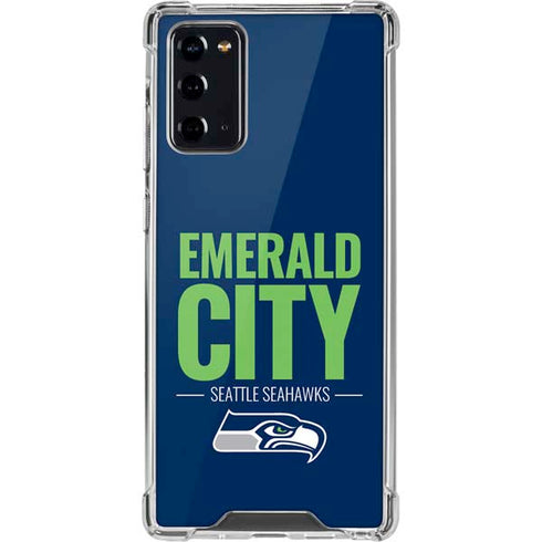 NFL Seattle Seahawks Team Motto Galaxy Note20 5G Clear Case