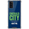 NFL Seattle Seahawks Team Motto Galaxy Note20 5G Clear Case