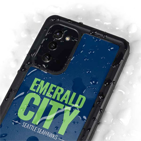 NFL Seattle Seahawks Team Motto Galaxy Note20 5G Waterproof Case