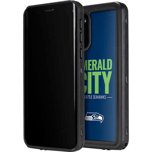 NFL Seattle Seahawks Team Motto Galaxy S20 Plus Waterproof Case