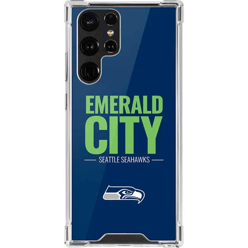 NFL Seattle Seahawks Team Motto Galaxy S22 Ultra Clear Case