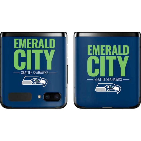 NFL Seattle Seahawks Team Motto Galaxy Z Flip Skin