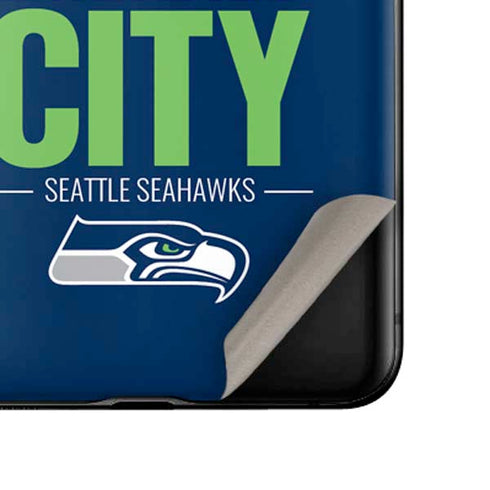 NFL Seattle Seahawks Team Motto Galaxy Z Flip Skin