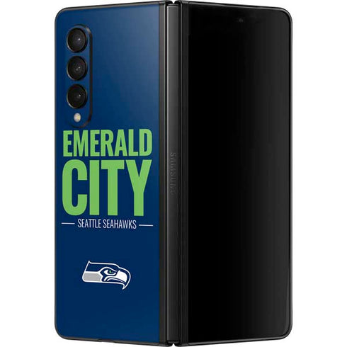NFL Seattle Seahawks Team Motto Galaxy Z Fold3 5G Skin