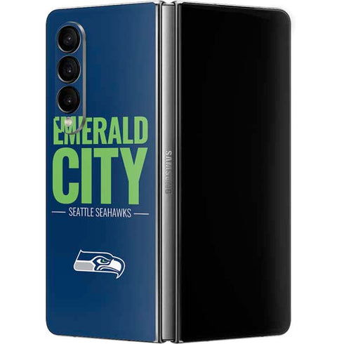 NFL Seattle Seahawks Team Motto Galaxy Z Fold4 5G Skin