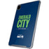 NFL Seattle Seahawks Team Motto iPad Pro 12.9in (2020) Clear Case