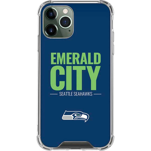 NFL Seattle Seahawks Team Motto iPhone 11 Pro Max Clear Case