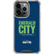 NFL Seattle Seahawks Team Motto iPhone 13 Pro Clear Case