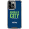 NFL Seattle Seahawks Team Motto iPhone 14 Pro Clear Case