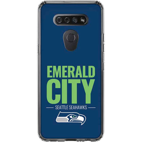 NFL Seattle Seahawks Team Motto LG K51/Q51 Clear Case