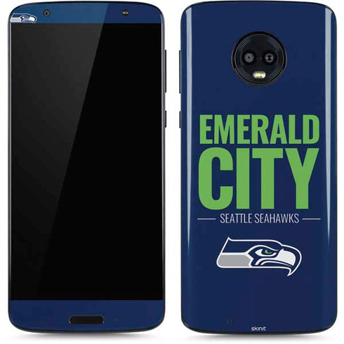 NFL Seattle Seahawks Team Motto Moto G6 Skin