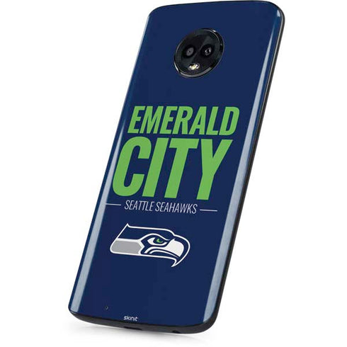 NFL Seattle Seahawks Team Motto Moto G6 Skin