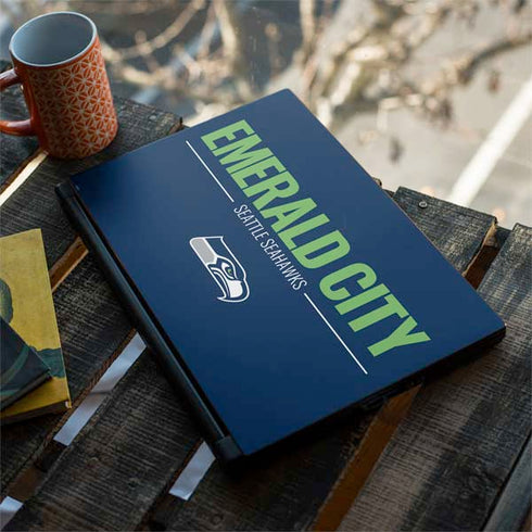 NFL Seattle Seahawks Team Motto MSI GS65 Stealth Laptop Skin